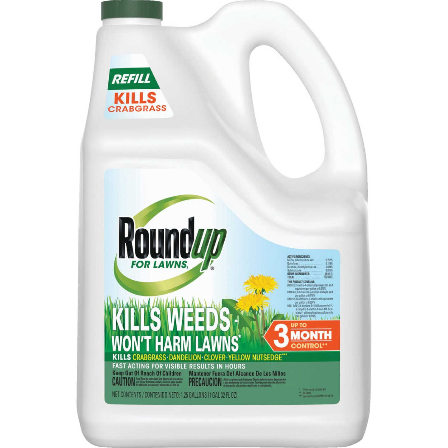 Roundup For Lawns 1.25 Gal. Refill Northern Formula Weed Killer Image 1