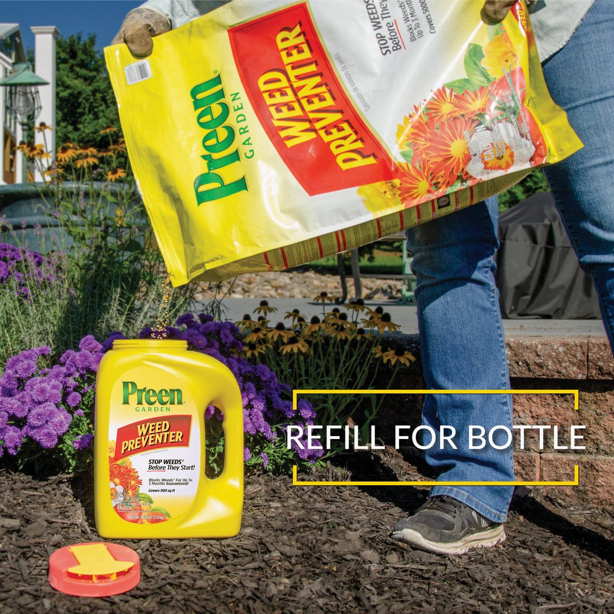 Preen Garden Grass & Weed Preventer, 31.3 Lbs. Image 3