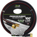 Best Garden Extra Heavy Duty Premium Rubber 5/8 In. Dia. x 100 Ft. L. Drinking Water Safe Hot Water Hose Image 1