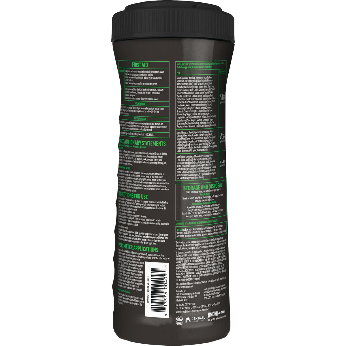 Amdro Quick Kill 2 Lb. Ready To Use Granules Home Perimeter Insect Killer Image 7