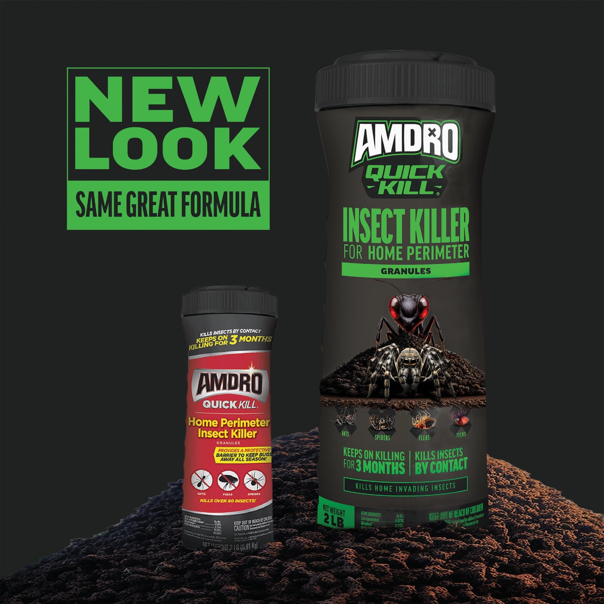 Amdro Quick Kill 2 Lb. Ready To Use Granules Home Perimeter Insect Killer Image 2