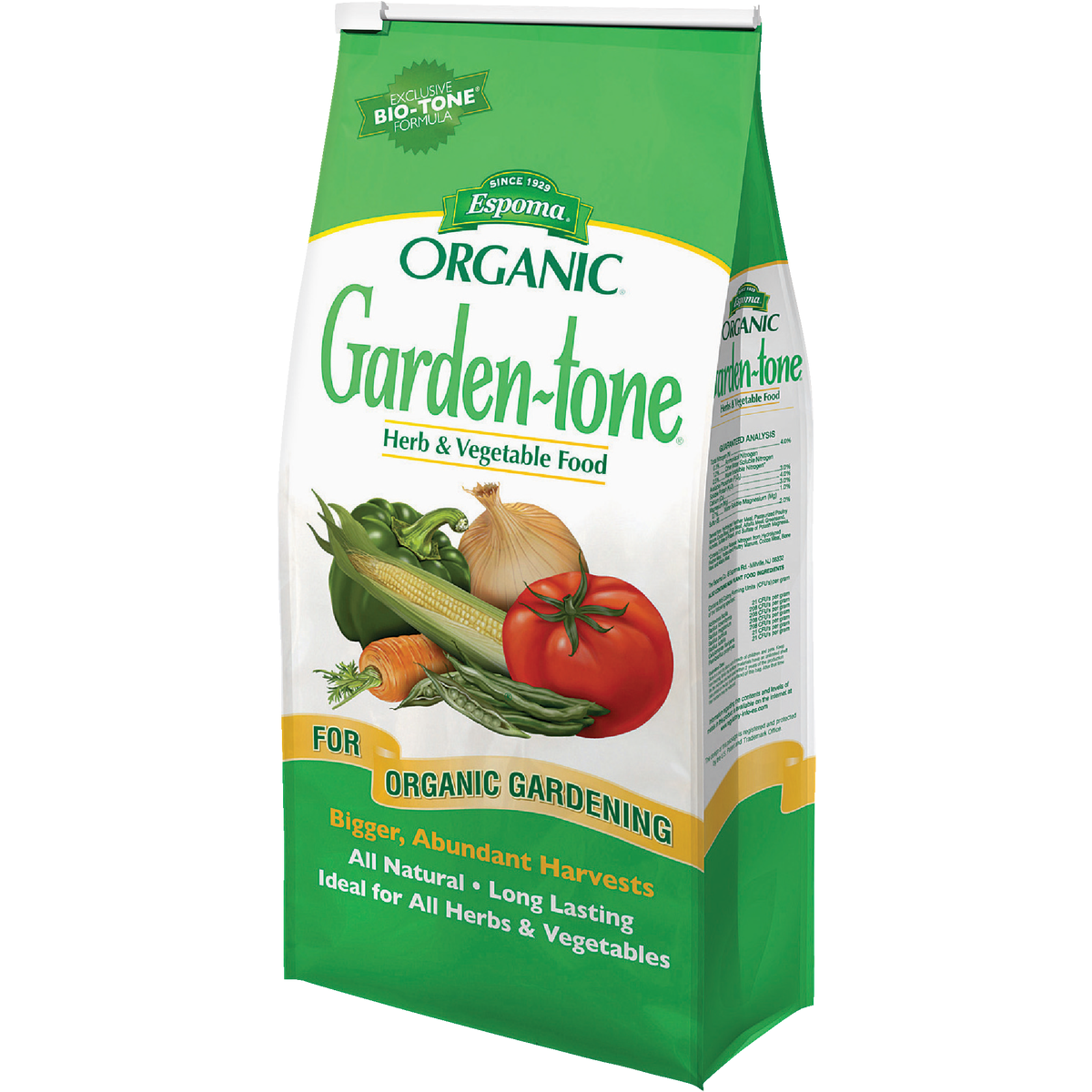 Espoma Organic 36 Lb. 3-4-4 Garden-tone Dry Plant Food Image 1