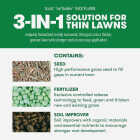Scotts Turf Builder Thick'R Lawn 40 Lb. 4000 Sq. Ft. Tall Fescue Mix Grass Seed, Fertilizer, and Soil Improver Combination Image 2