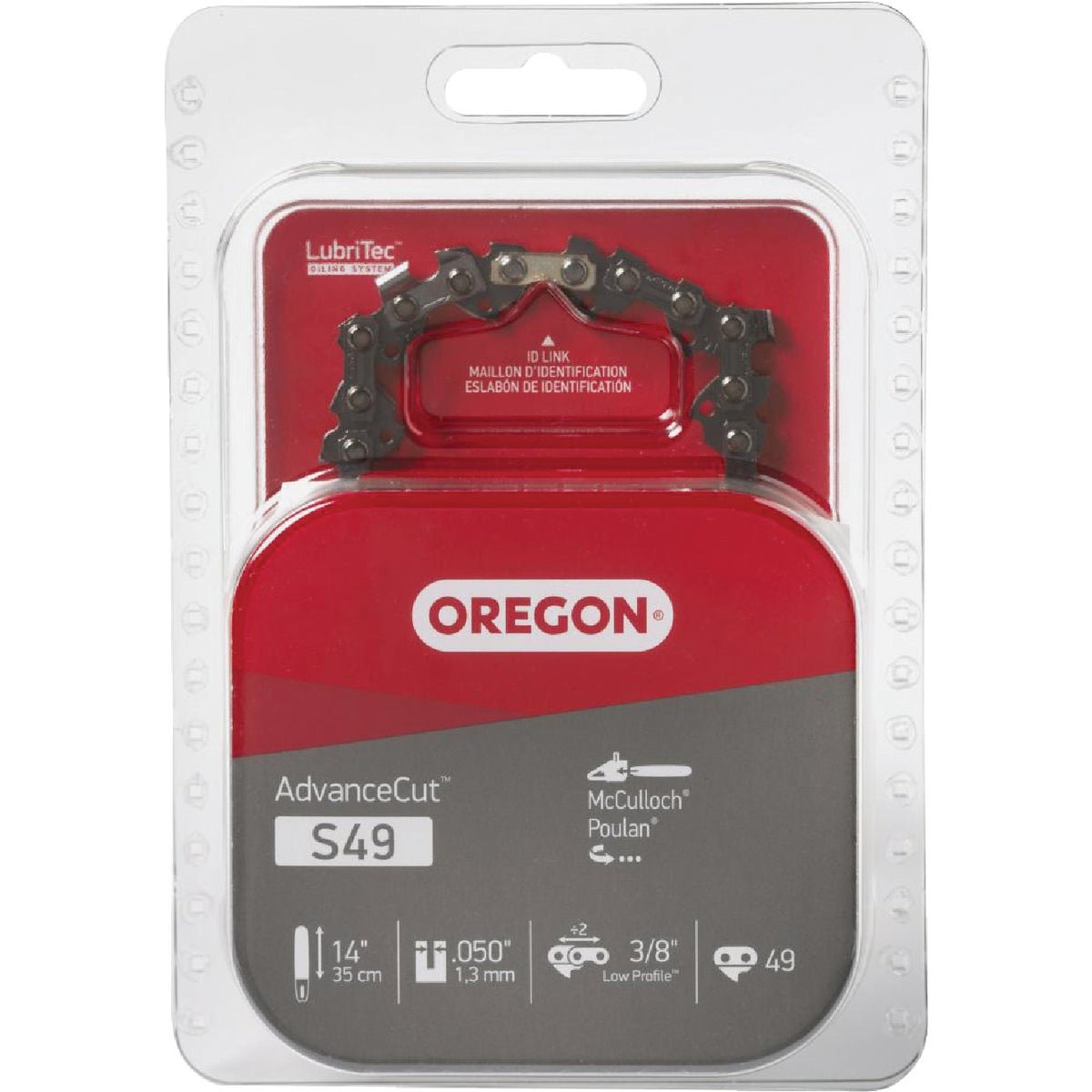 Oregon AdvanceCut 14 In. 49-Link Chainsaw Chain