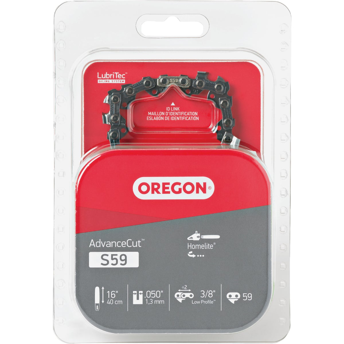 Oregon AdvanceCut 16 In. 59-Link Chainsaw Chain