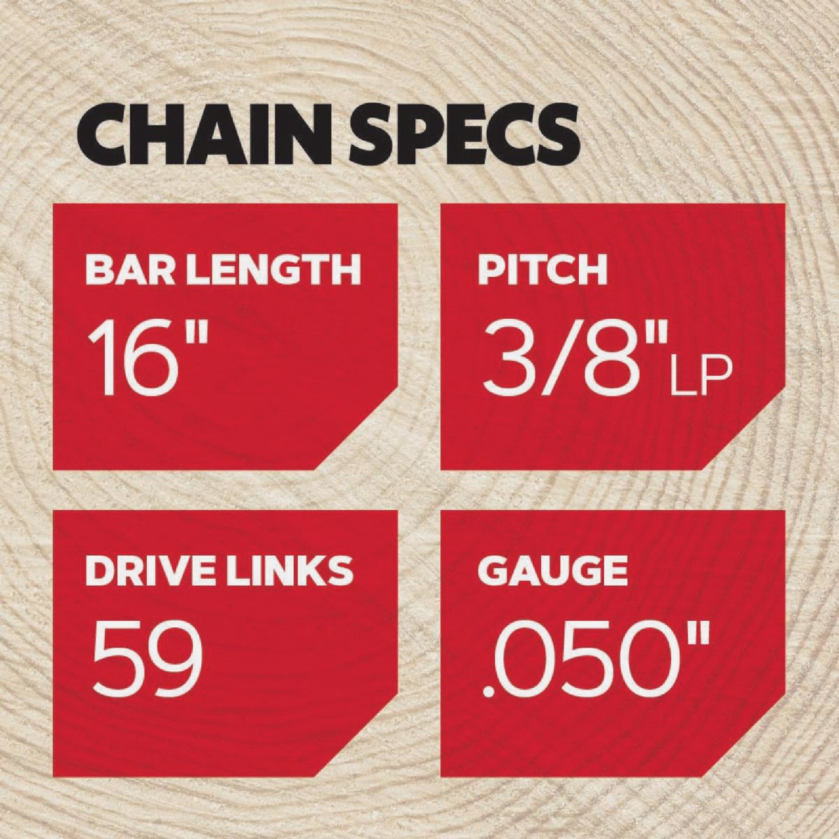 Oregon AdvanceCut 16 In. 59-Link Chainsaw Chain Image 5