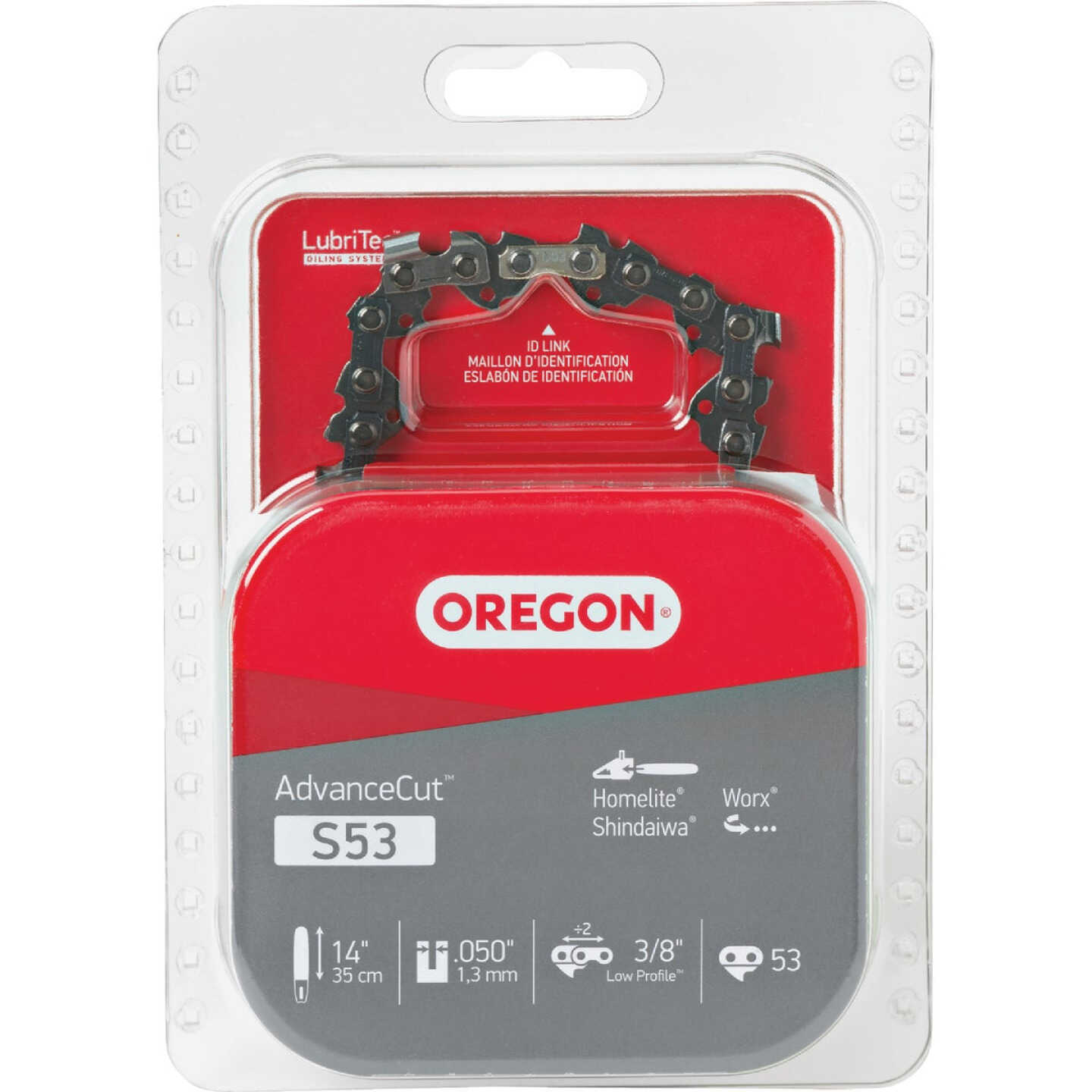 Oregon AdvanceCut 14 In. 53-Link Chainsaw Chain Image 1