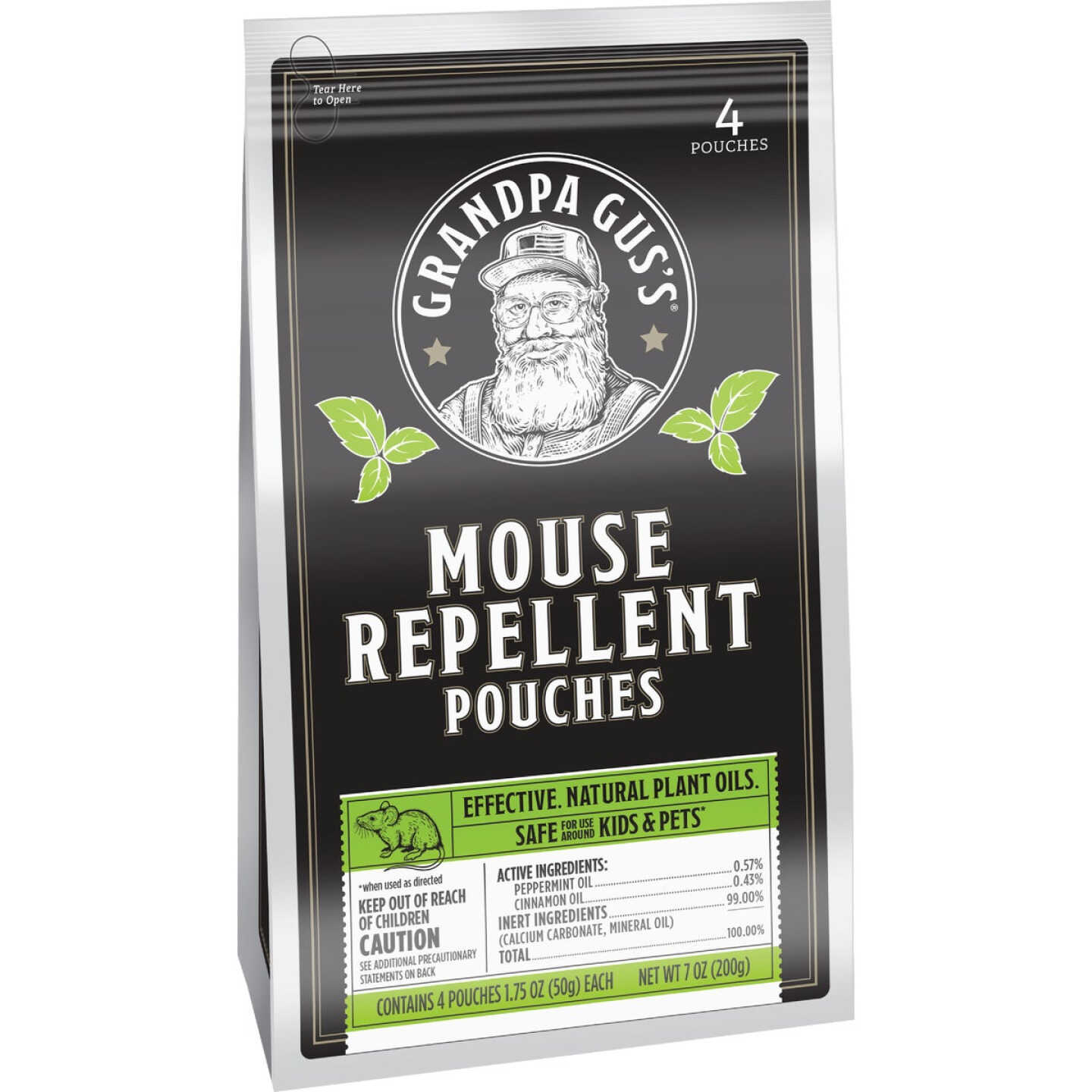 Grandpa Gus's Granular All Natural Mouse Repellent Pouch (4-Pack) Image 1