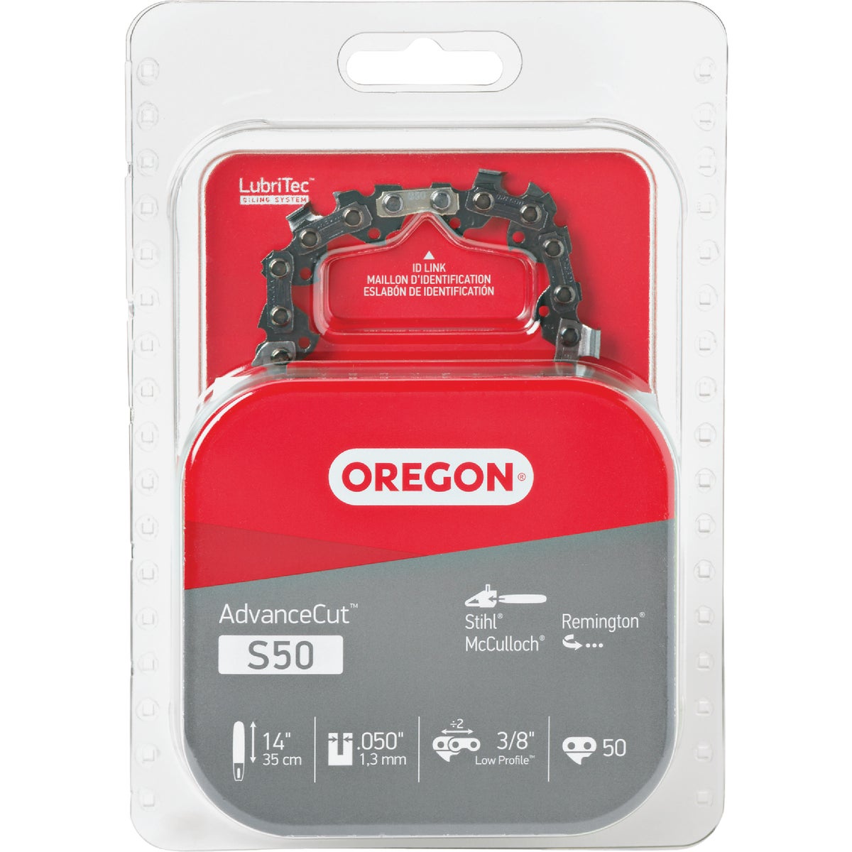 Oregon AdvanceCut 14 In. 0.050 In. ga 50-Link Chainsaw Chain