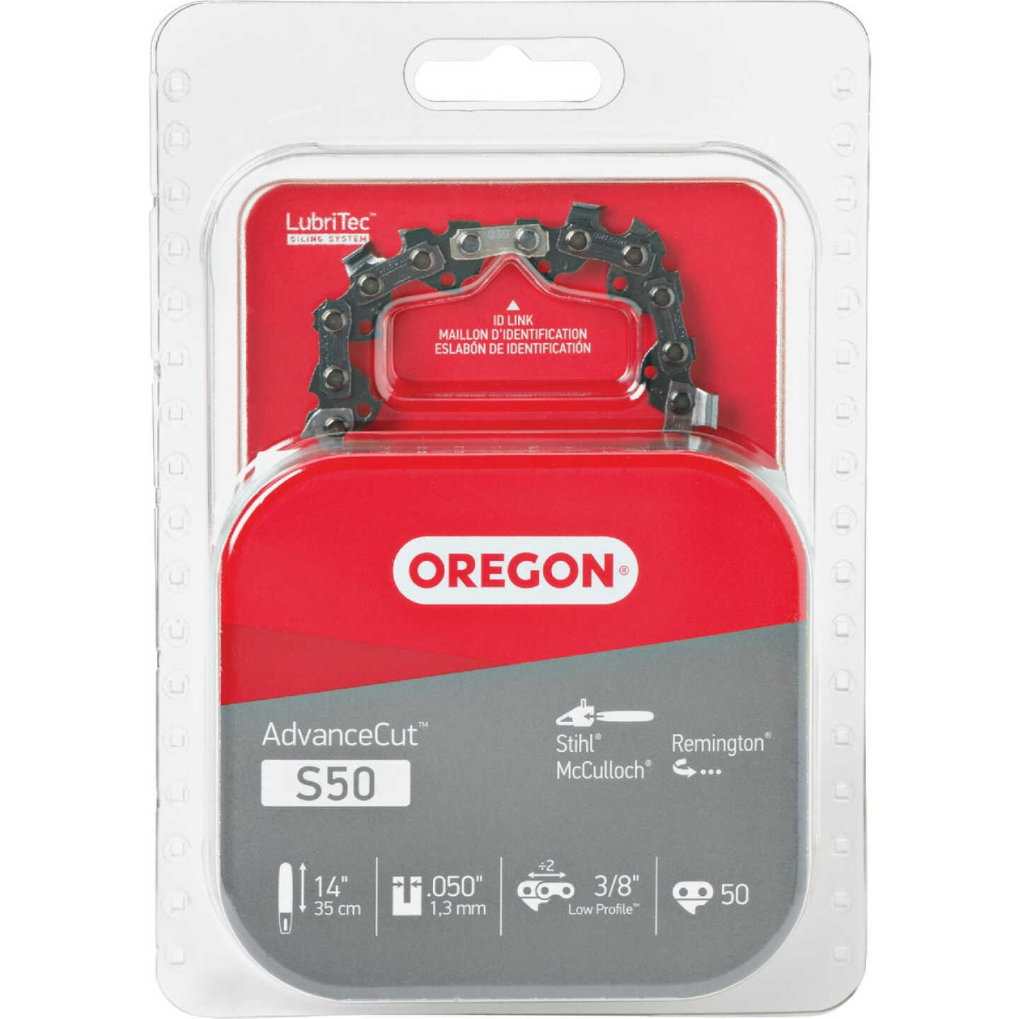 Oregon AdvanceCut 14 In. 0.050 In. ga 50-Link Chainsaw Chain Image 1