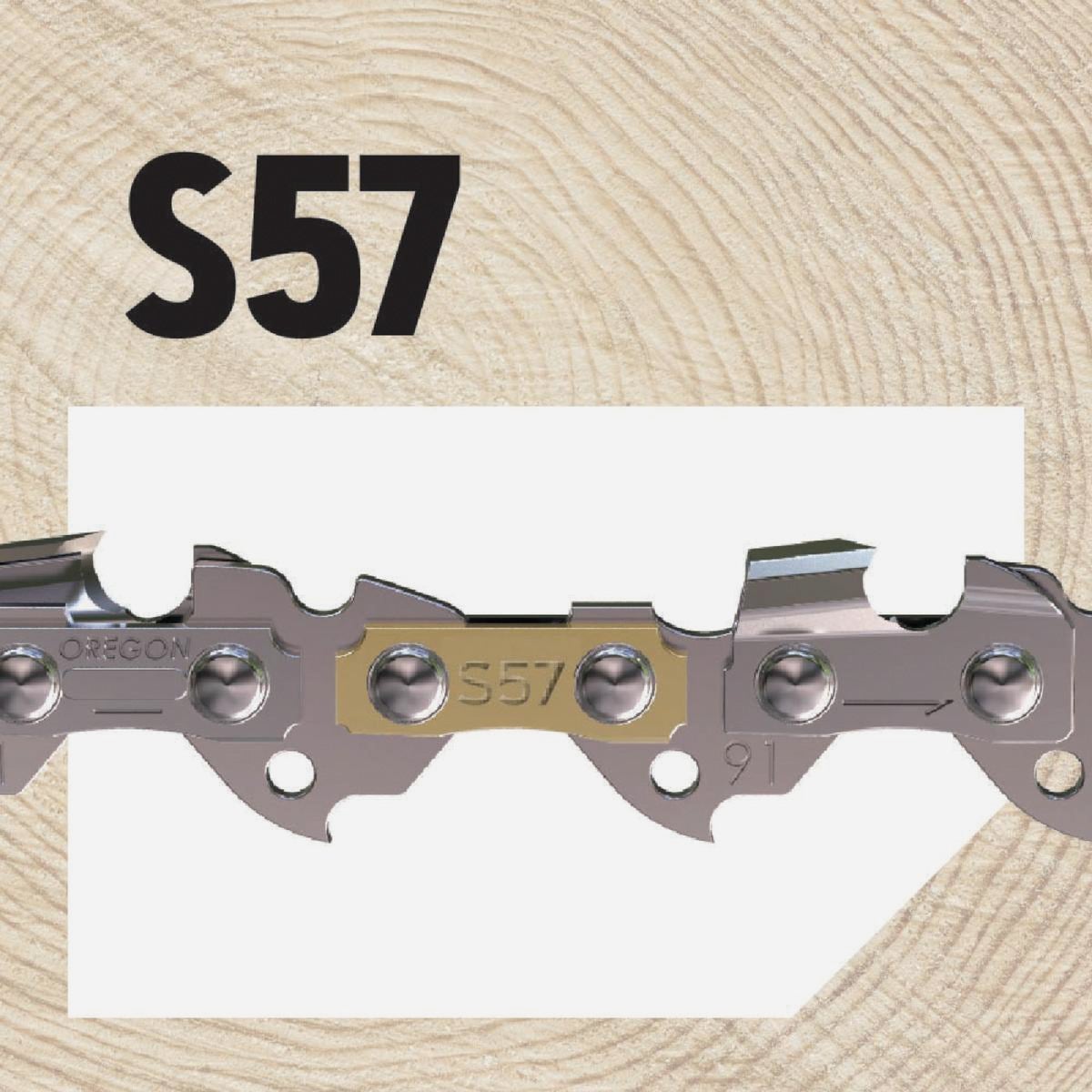 Oregon AdvanceCut 16 In. 57-Link Chainsaw Chain Image 4