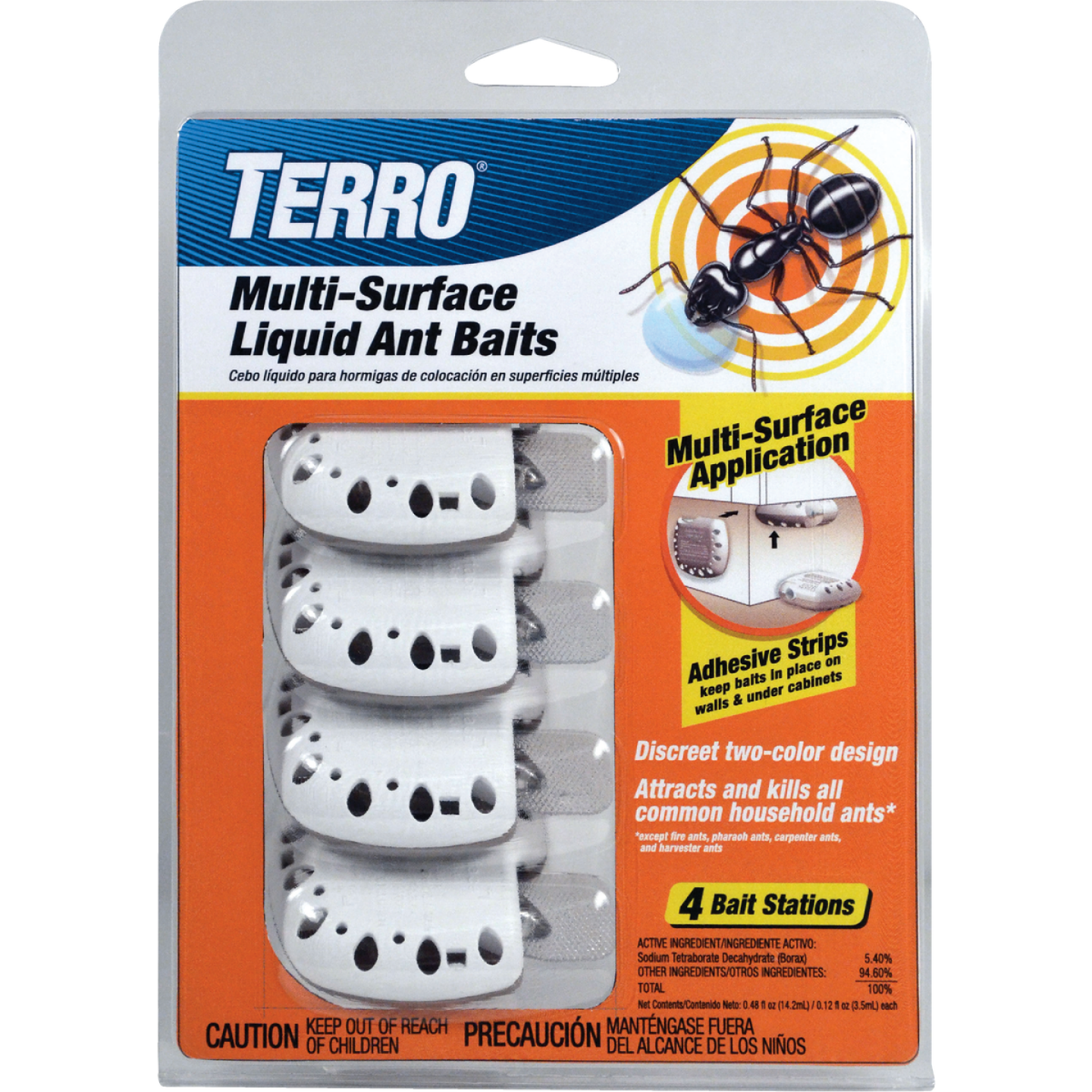 Terro Multi-Surface Liquid Ant Bait Station (4-Pack) Image 1