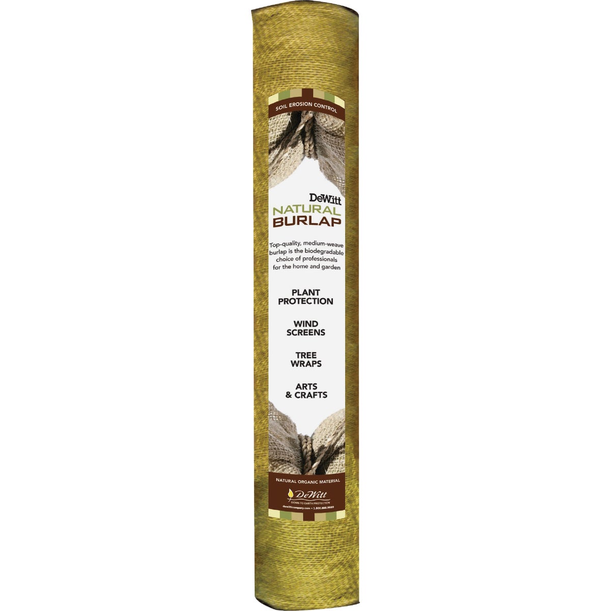 DeWitt 3 Ft. W. x 48 Ft. L. Natural Burlap Image 3
