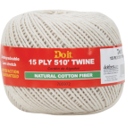 Do it Best 15-Ply x 510 Ft. Natural Cotton Twine Image 1