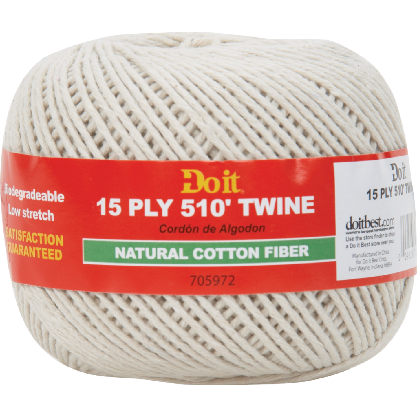 Do it Best 15-Ply x 510 Ft. Natural Cotton Twine Image 1