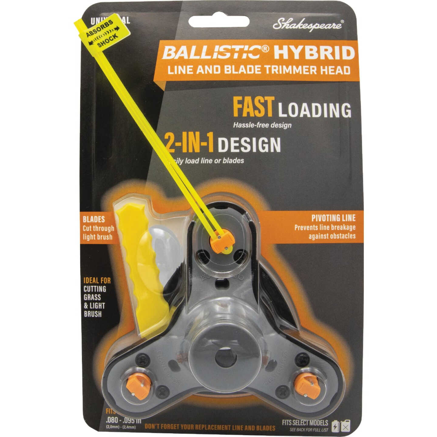 Shakespeare Fixed Feed Universal Ballistic Hybrid Trimmer Head Image 1