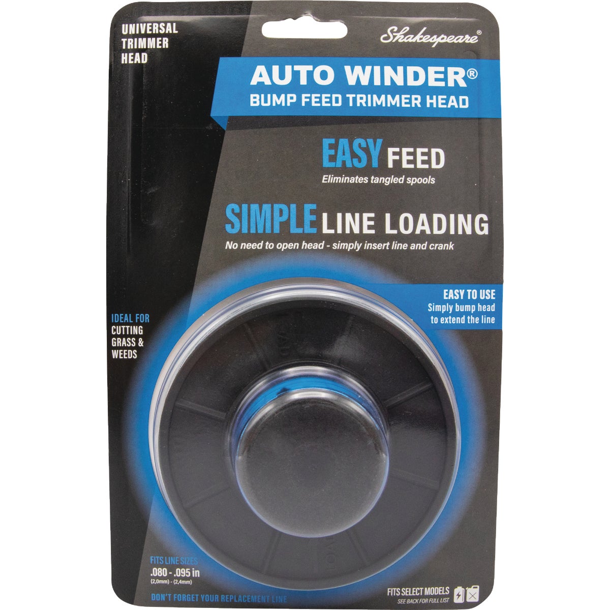 Shakespeare Auto Winder Bump Feed Trimmer Head Image 3