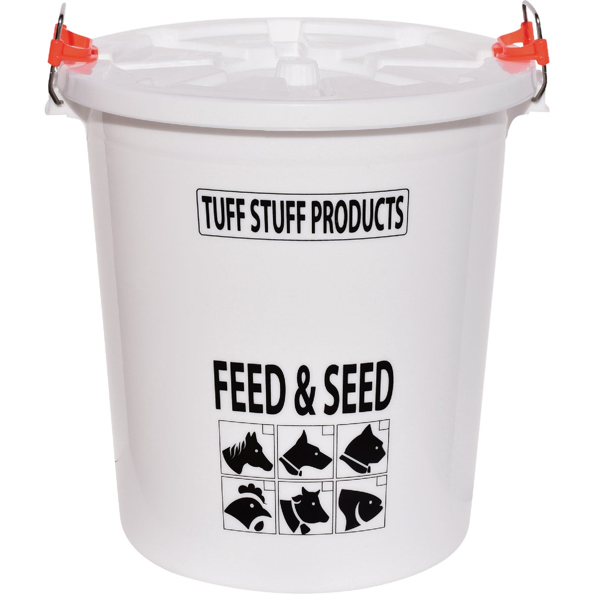 Tuff Stuff 12 Gal./50 Lb. Feed & Seed Storage Tub with Lid
