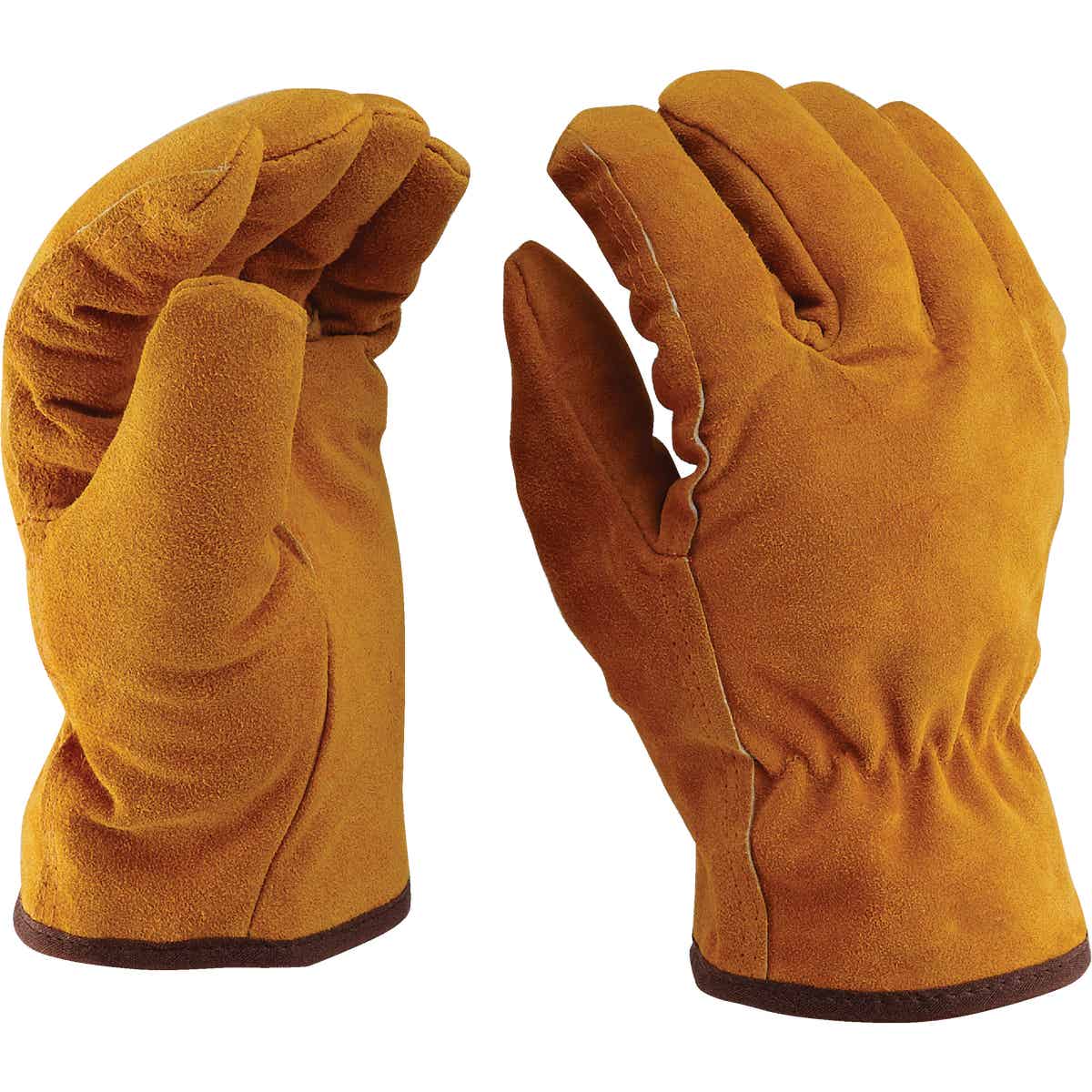 Do it Men's Medium Lined Leather Winter Work Glove Image 4