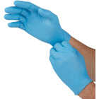 Boss XL Blue Nitrile 4 Mil Disposable Gloves (100-Pack) Image 1