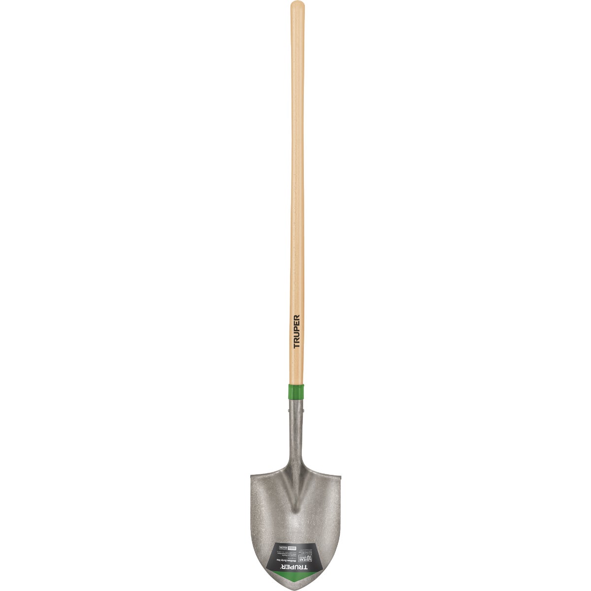Truper Tru Tough #2 Irrigation Shovel with 48 In. Premium Hardwood Handle