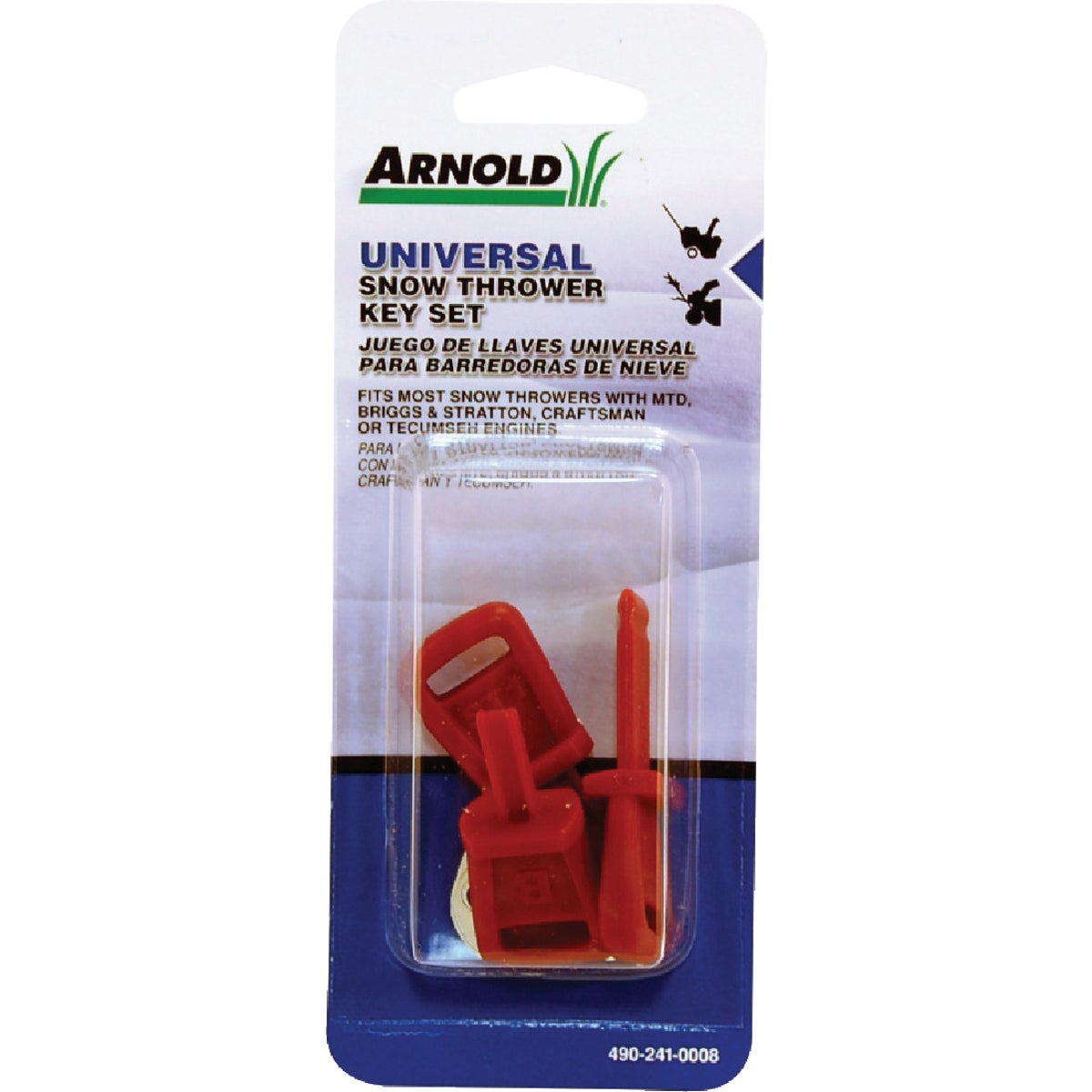 Arnold Universal Snow Blower Key Set (4-Piece) Image 2