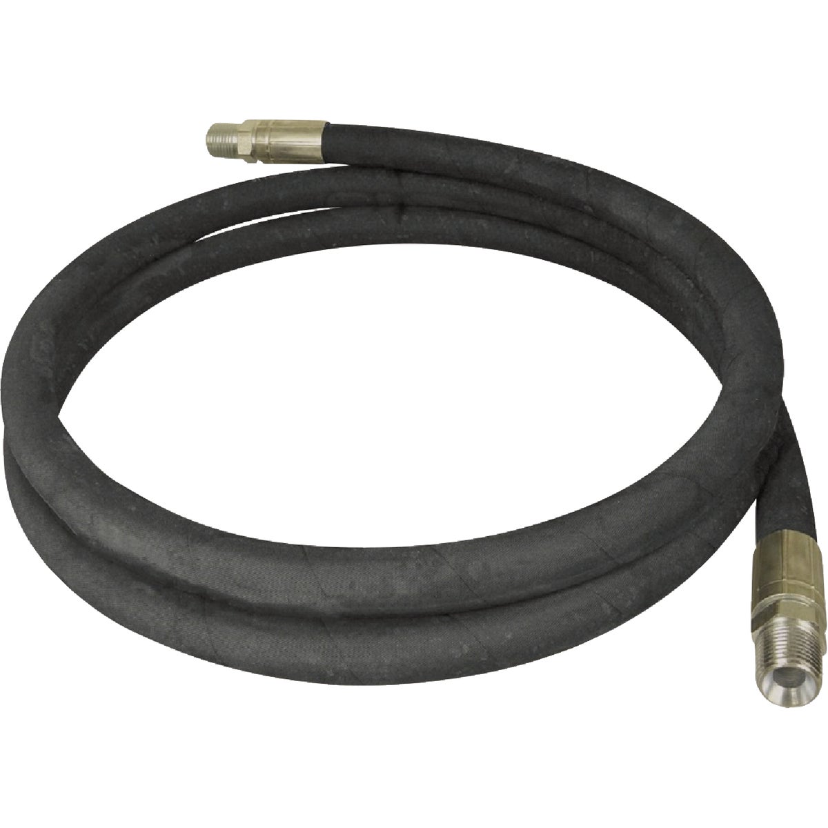 Apache 1/4 In. x 48 In. Male to Male Hydraulic Hose Image 1