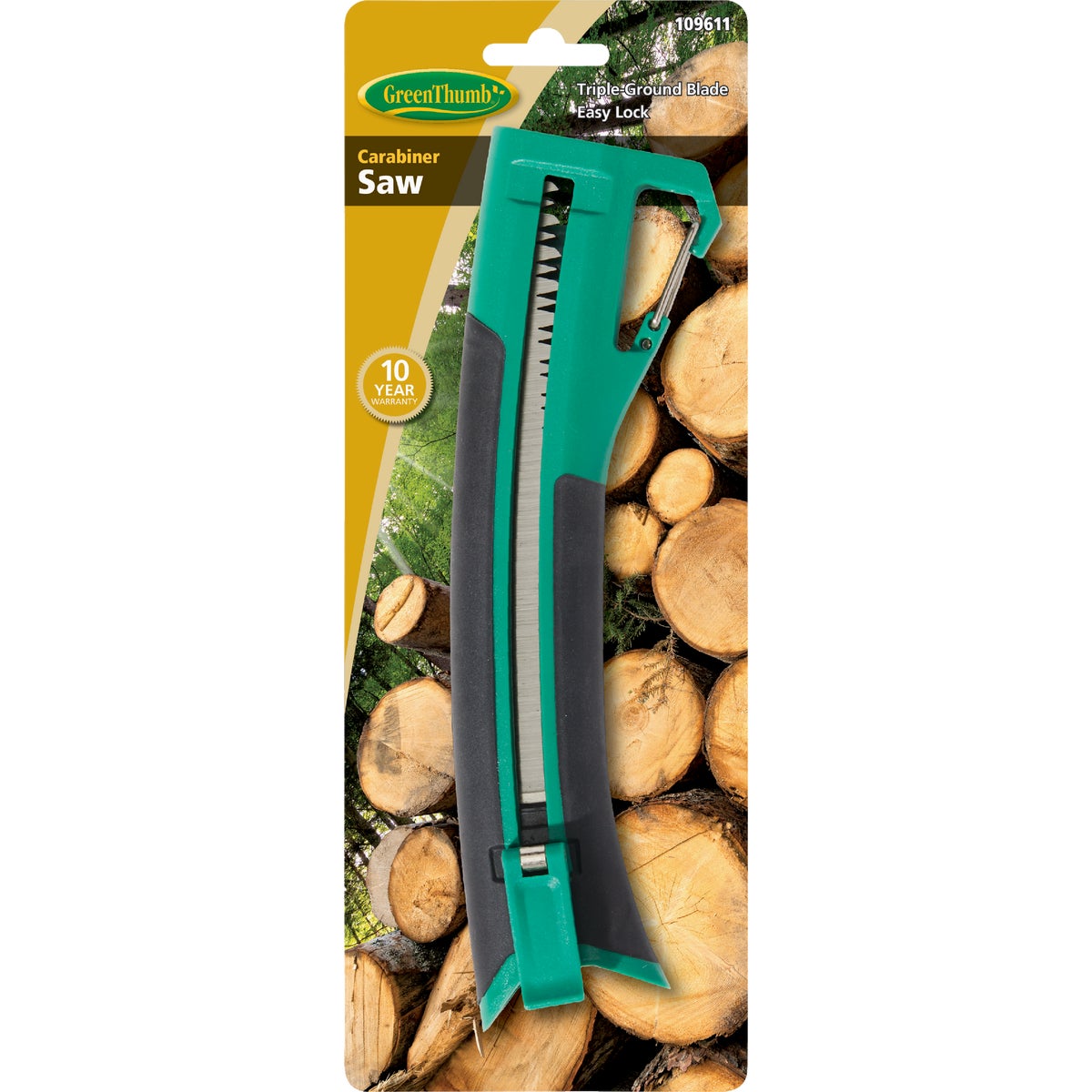 Green Thumb 6 In. Heavy Duty Carabiner Saw