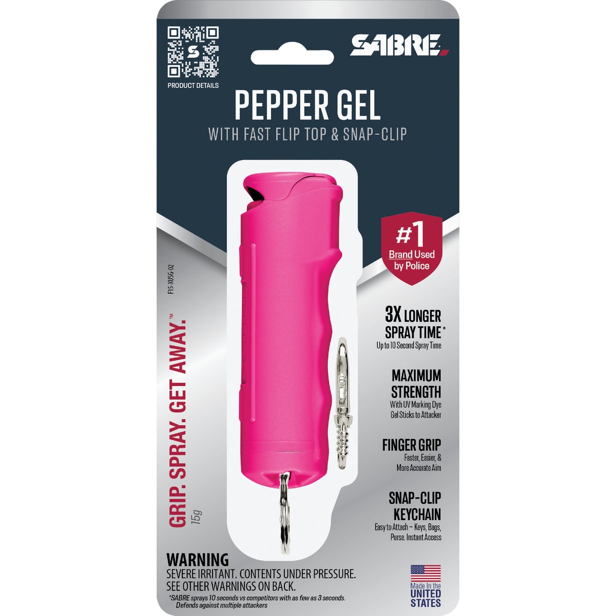 Sabre Red 0.50 Oz. Pink Pepper Gel