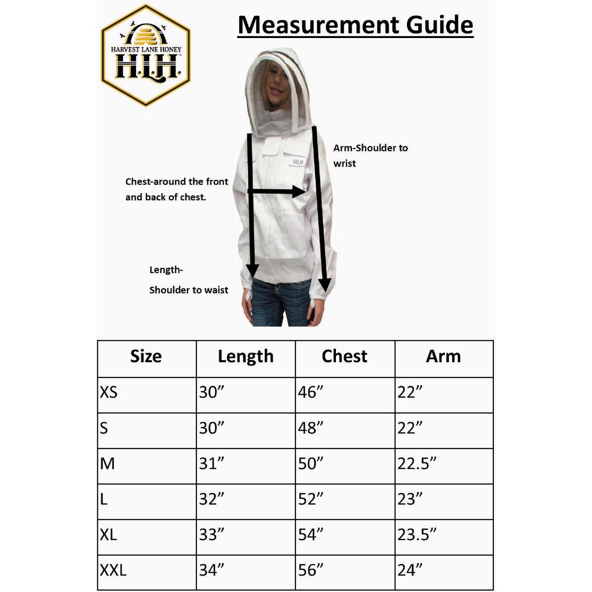 Harvest Lane Honey Medium Beekeeping Jacket Image 2