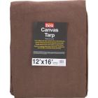 Do it Best 10 Oz. 12 Ft. x 16 Ft. Canvas Tarp Image 1