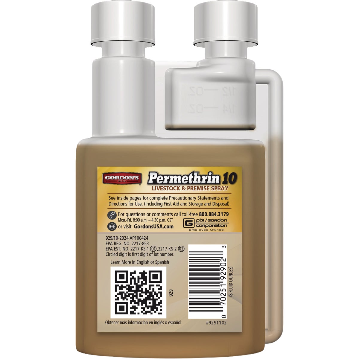 Gordon's Permethrin 10 8 Oz. Concentrate  Livestock & Premise Spray Image 3