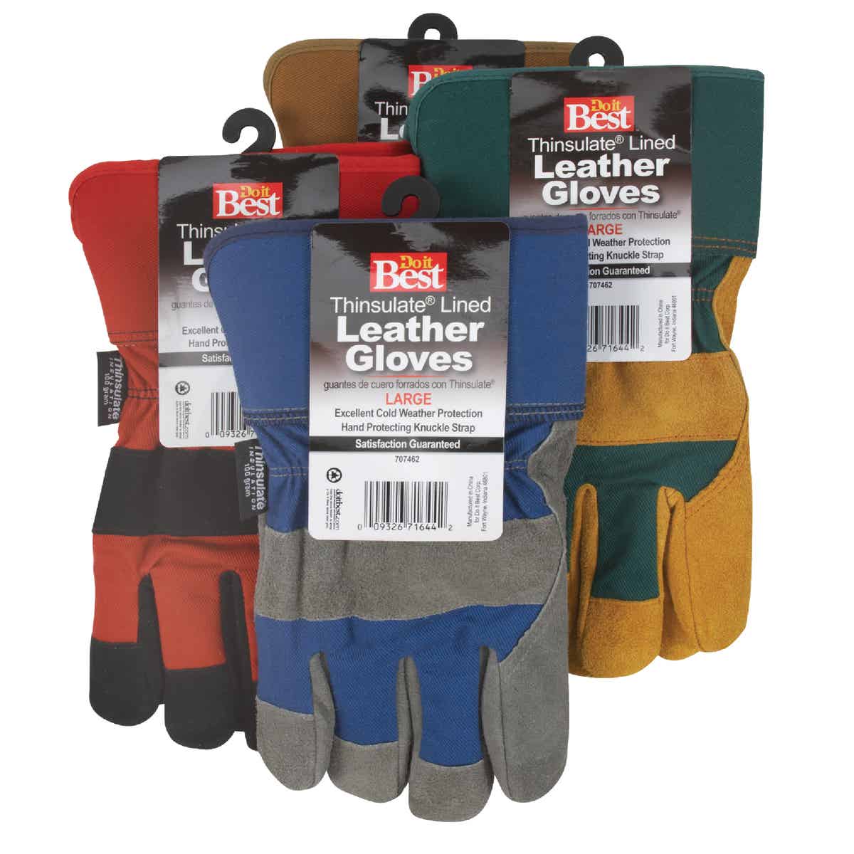 Do it Best Men's Large Leather Winter Work Glove Image 4