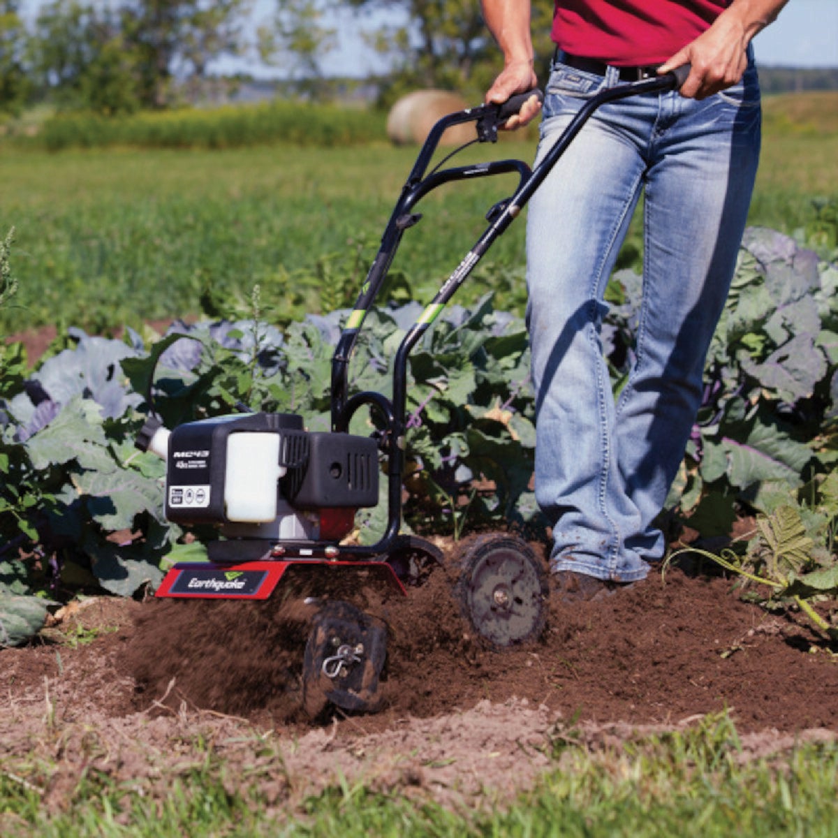 Earthquake 43cc 2-Cycle Cultivator with Viper Engine Image 2
