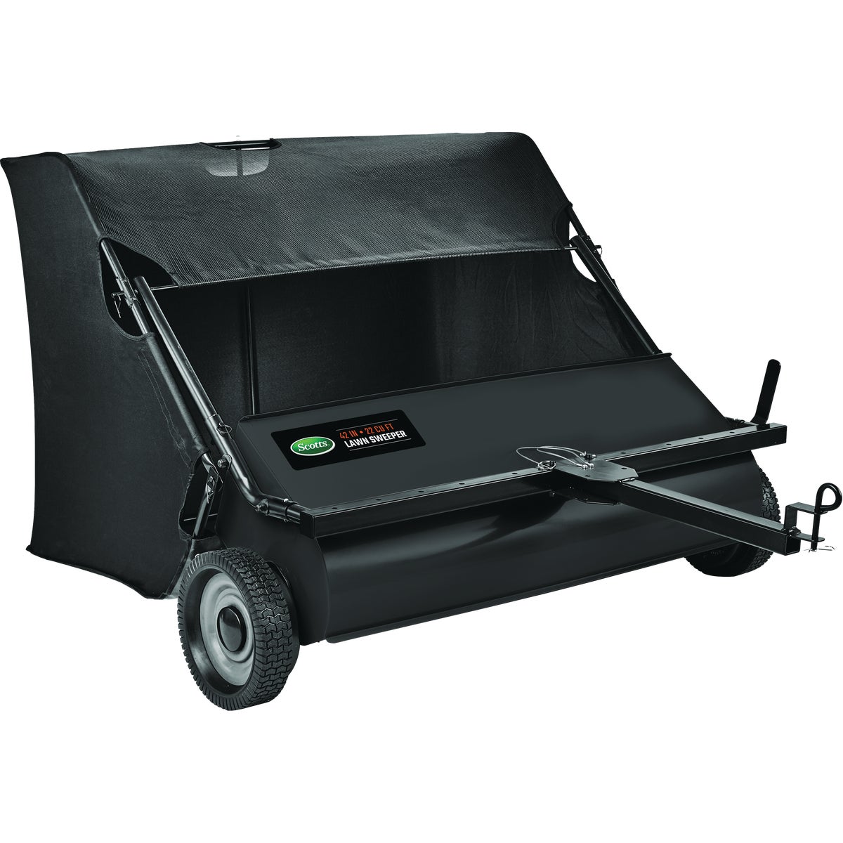 Scotts 42 In. 22 Cu. Ft. Tow-Behind Lawn Sweeper