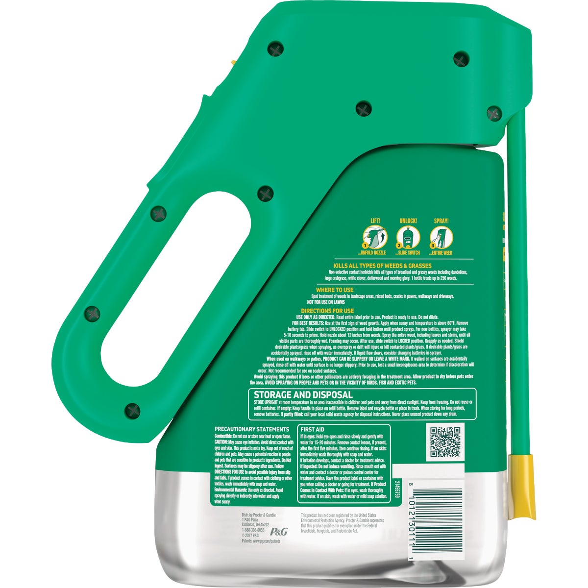 Spruce 40 Oz. One-Handed Power Sprayer Weed & Grass Killer Image 3