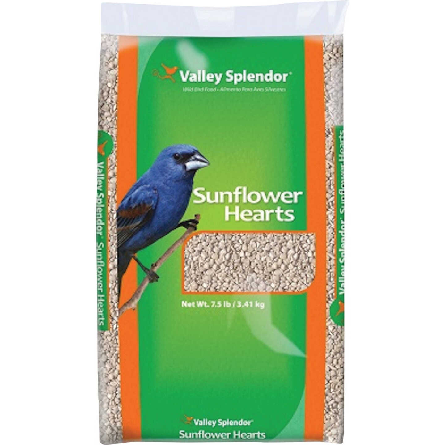 Valley Splendor 7.5 Lb. Sunflower Hearts Wild Bird Seed Image 1
