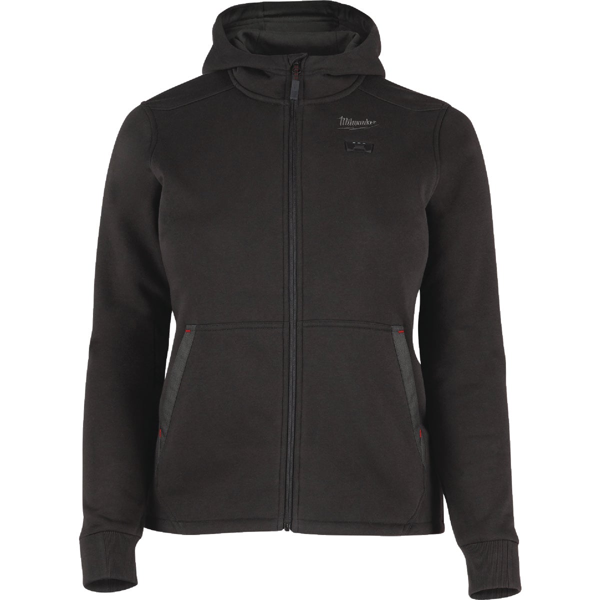 Milwaukee M12 Women's Large Black Full-Zip Heated Hoodie Kit