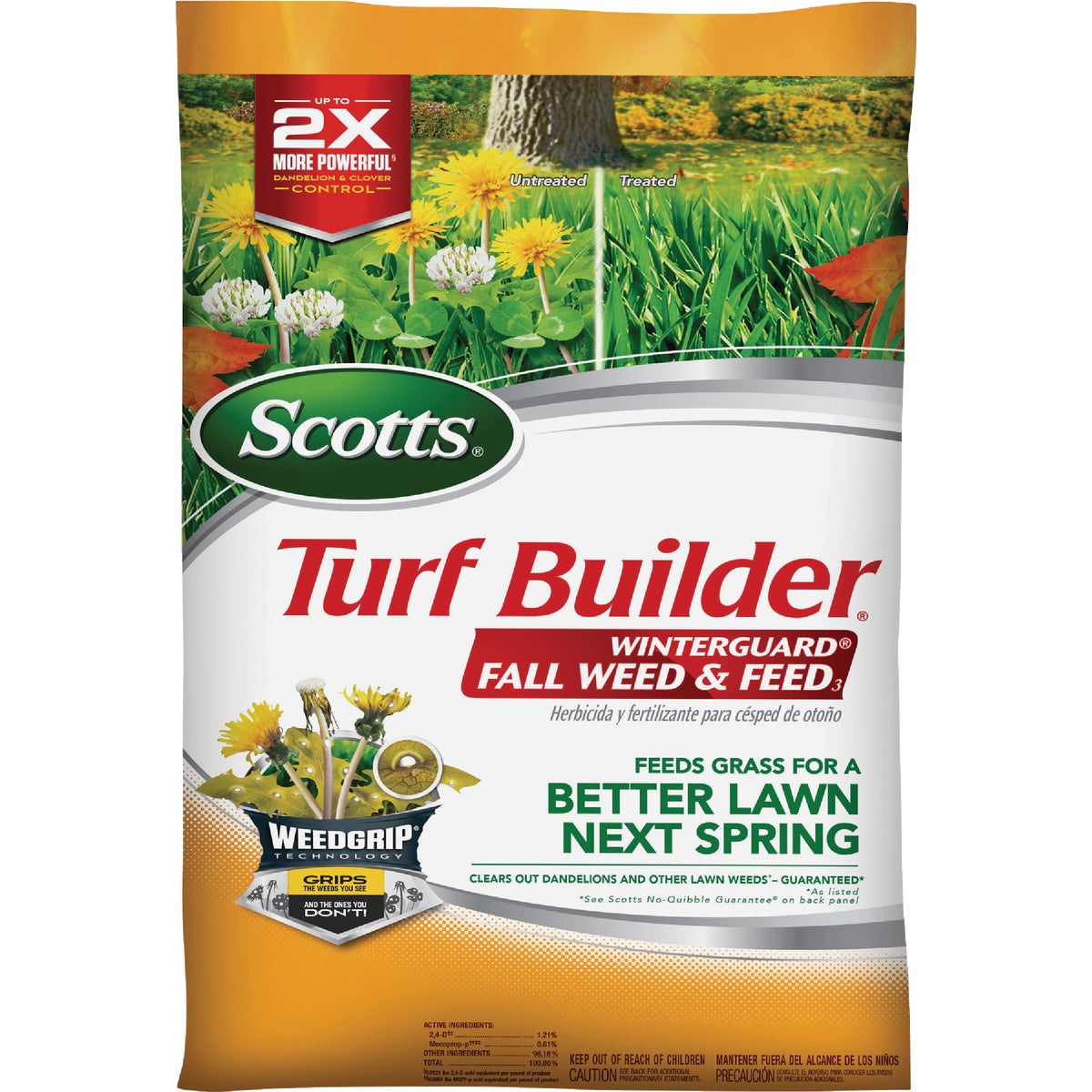 Scotts Turf Builder WinterGuard 11.43 Lb. 4000 Sq. Ft. Fall Weed & Feed