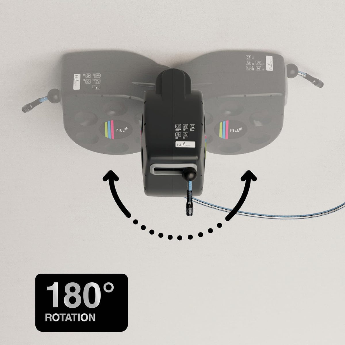 Fitt Spreel 100 Ft. Auto Hose Reel Image 2
