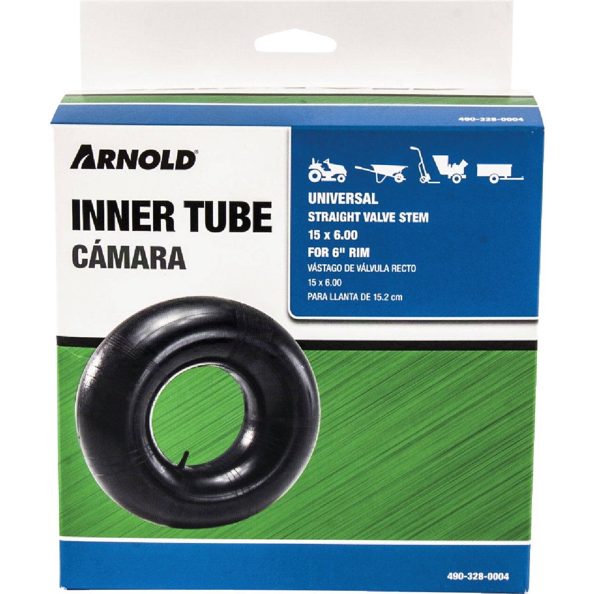 Arnold 15 In. x 6 In. Replacement Lawn Mower Inner Tube