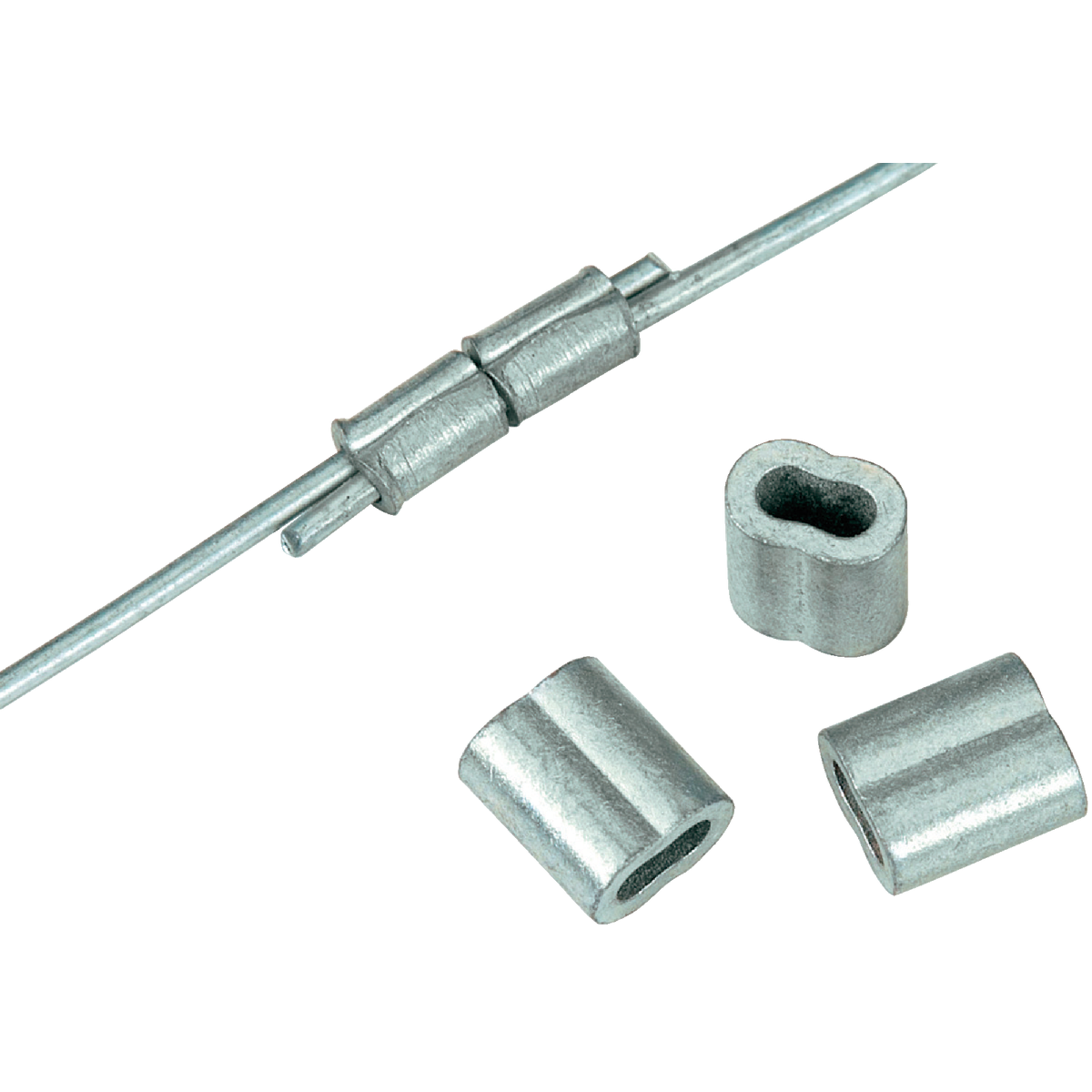 Dare 12-1/2 Ga. Zinc Plated Copper Splicing Sleeve (100-Pack)