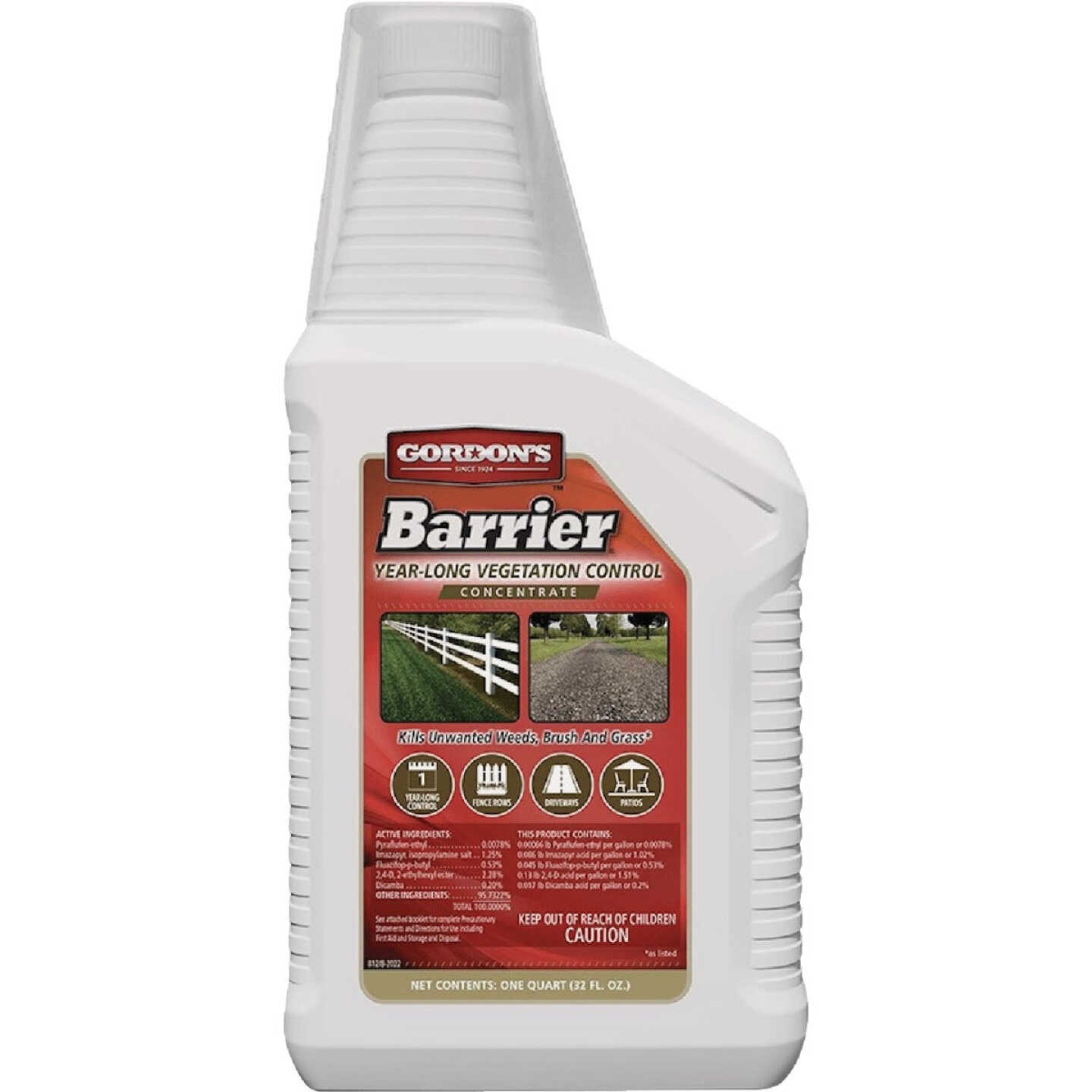 Gordon's 1 Qt. Concentrate Barrier Year-Long Vegetation Control Image 1