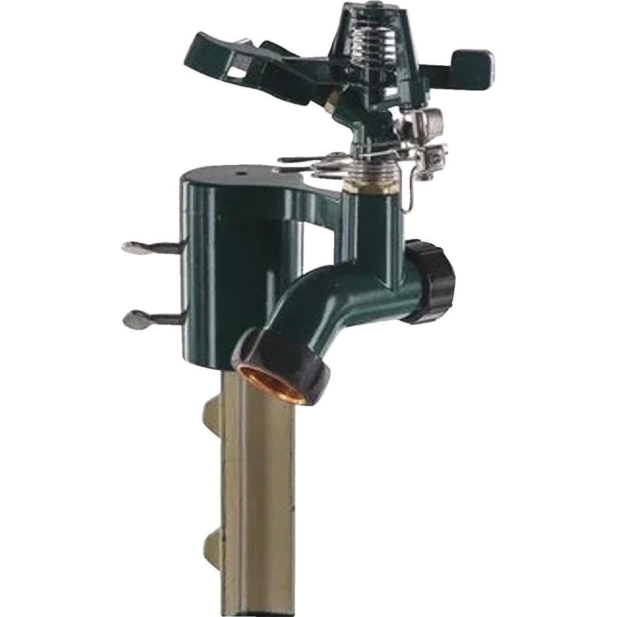 Orbit Metal T-Post Sprinkler with Zinc Impact Image 1