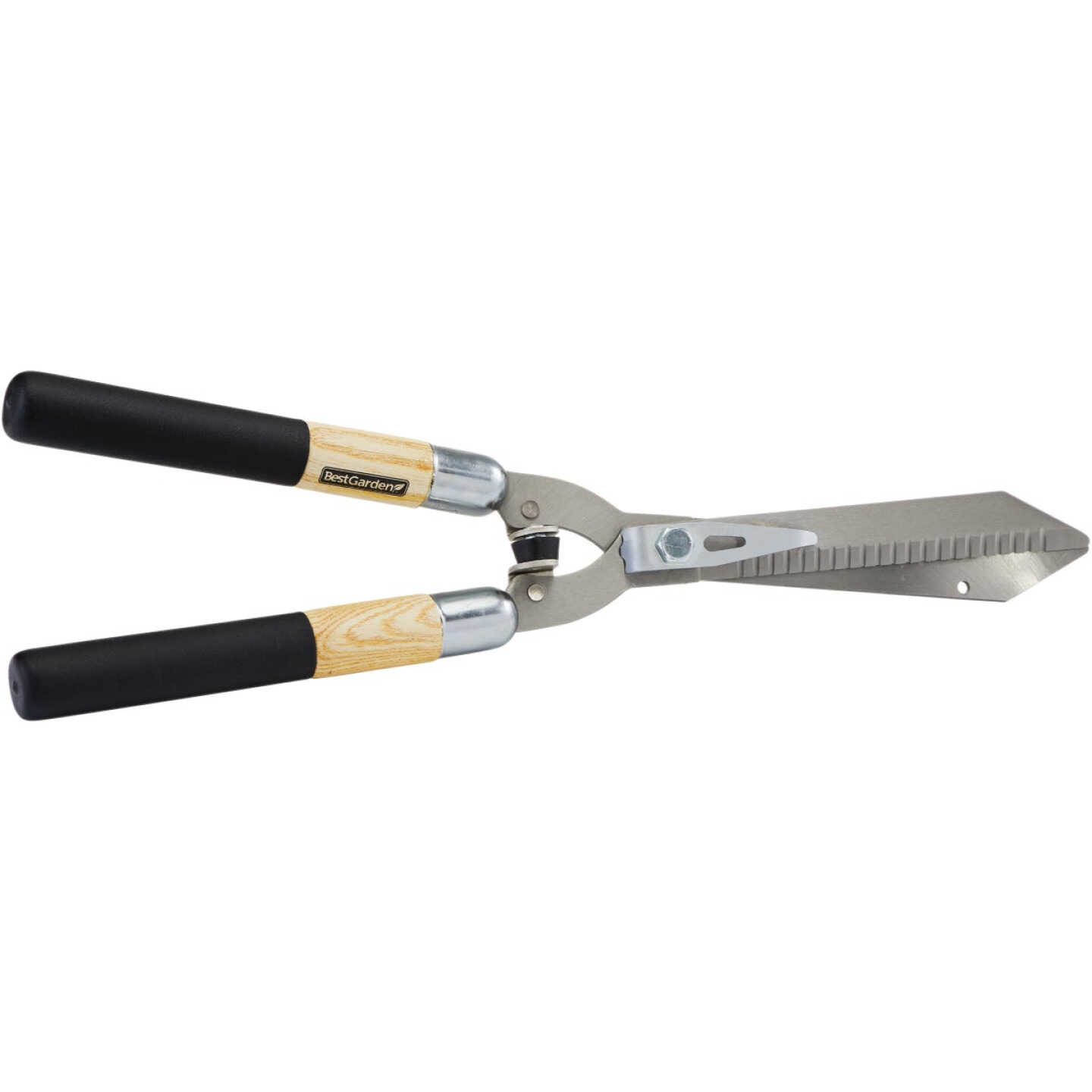 Best Garden 9 In. Carbon Steel Serrated Hedge Shear Image 1