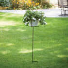 American Gardenworks 46 In. H. Black Steel Plant Stand Image 2