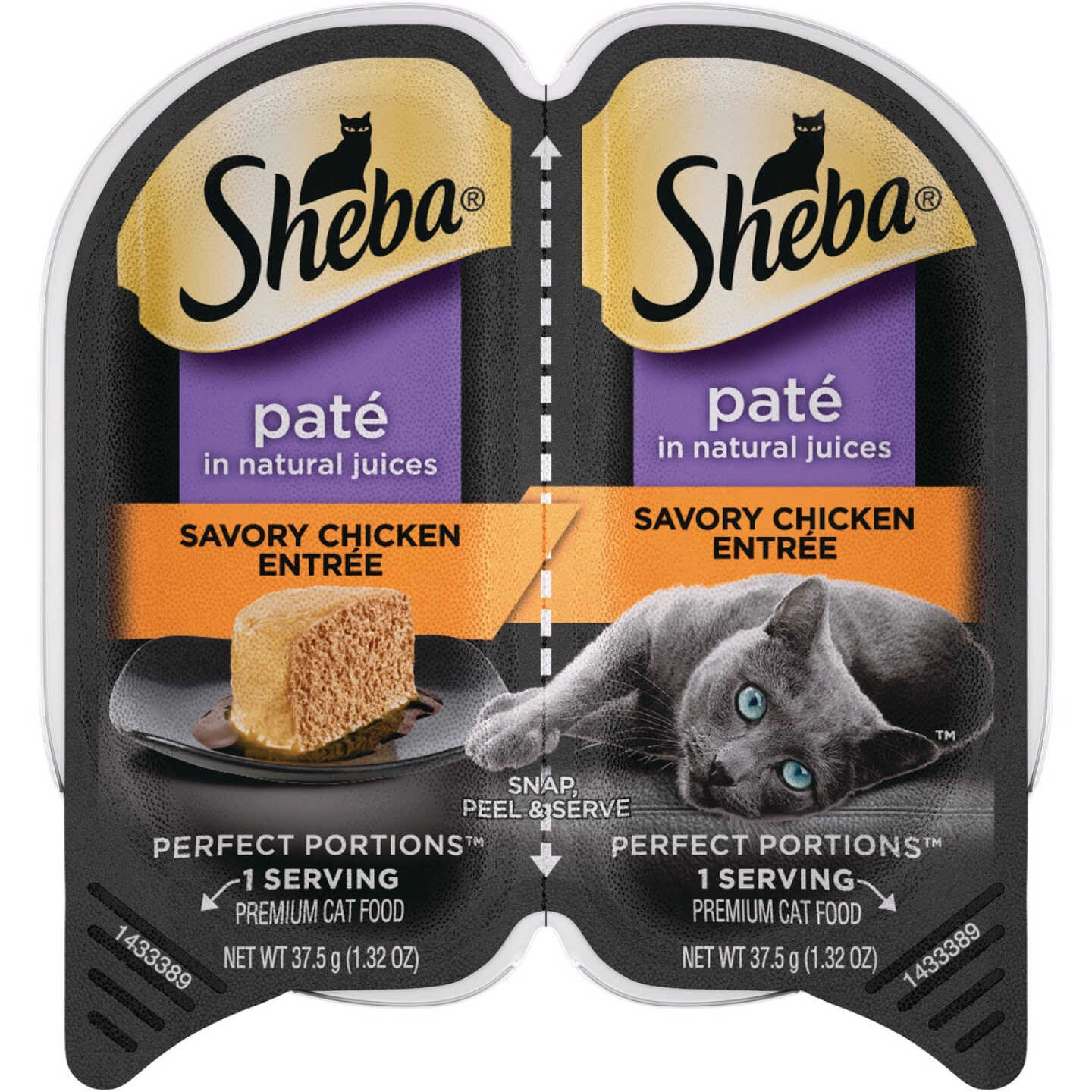 Sheba Perfect Portions Pate 2.6 Oz. Adult Savory Chicken Wet Cat Food Image 1