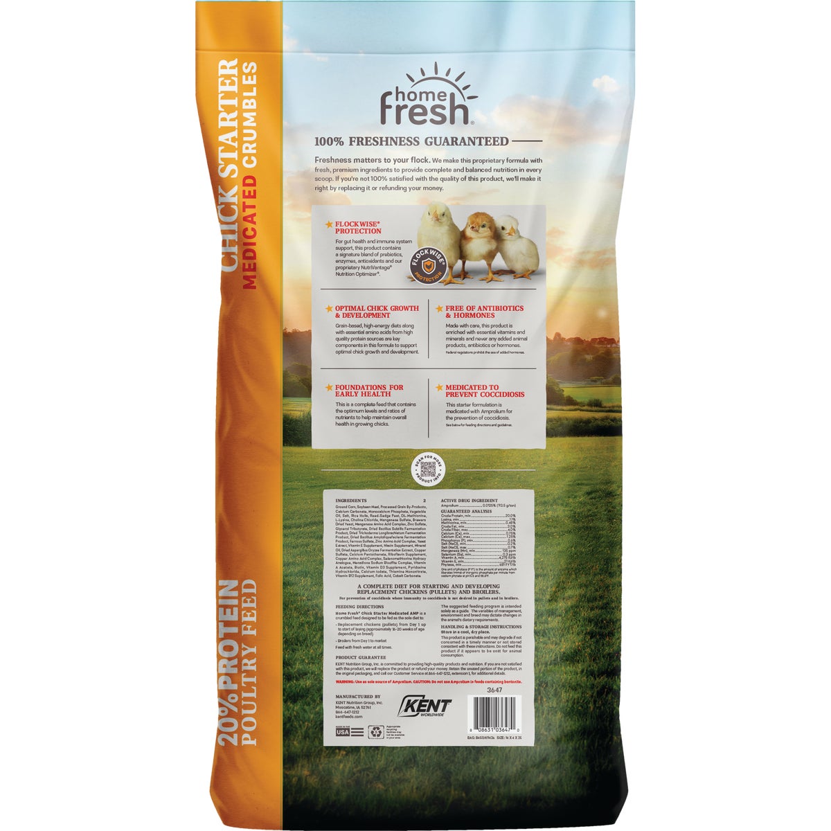 Kent Home Fresh 25 Lb. Poultry Starter Crumble Image 7