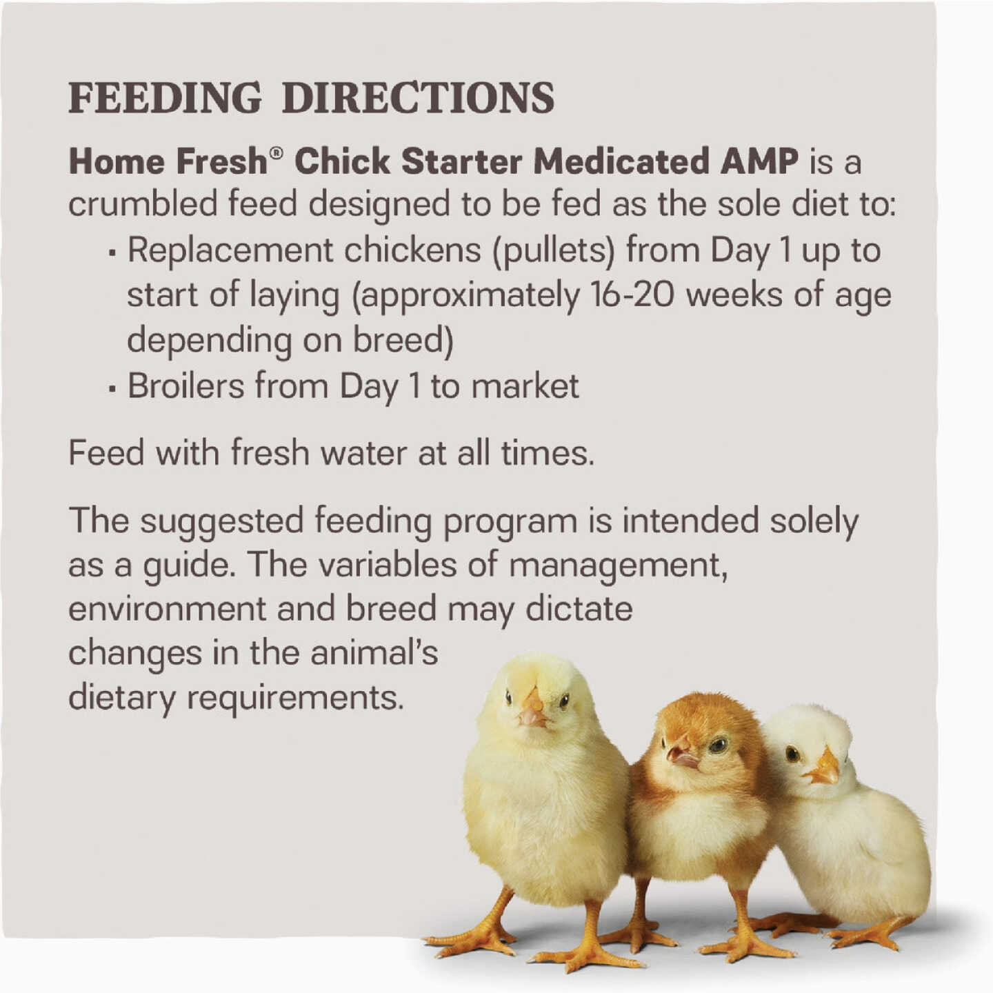 Kent Home Fresh 25 Lb. Poultry Starter Crumble Image 3