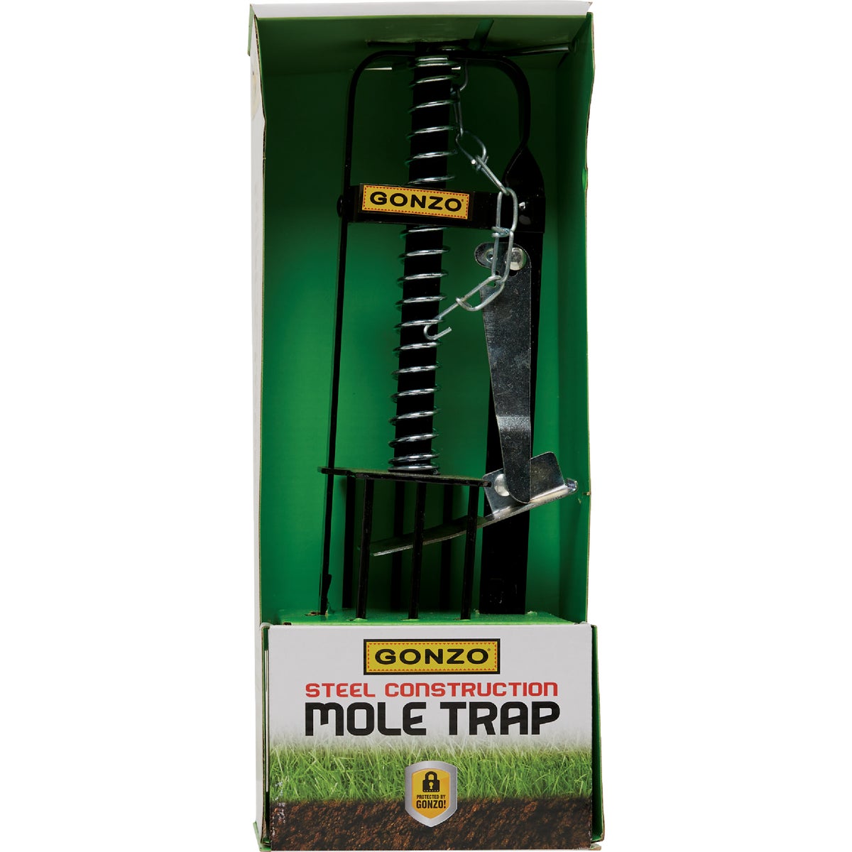 Gonzo Steel Plunger Mole Trap Image 2